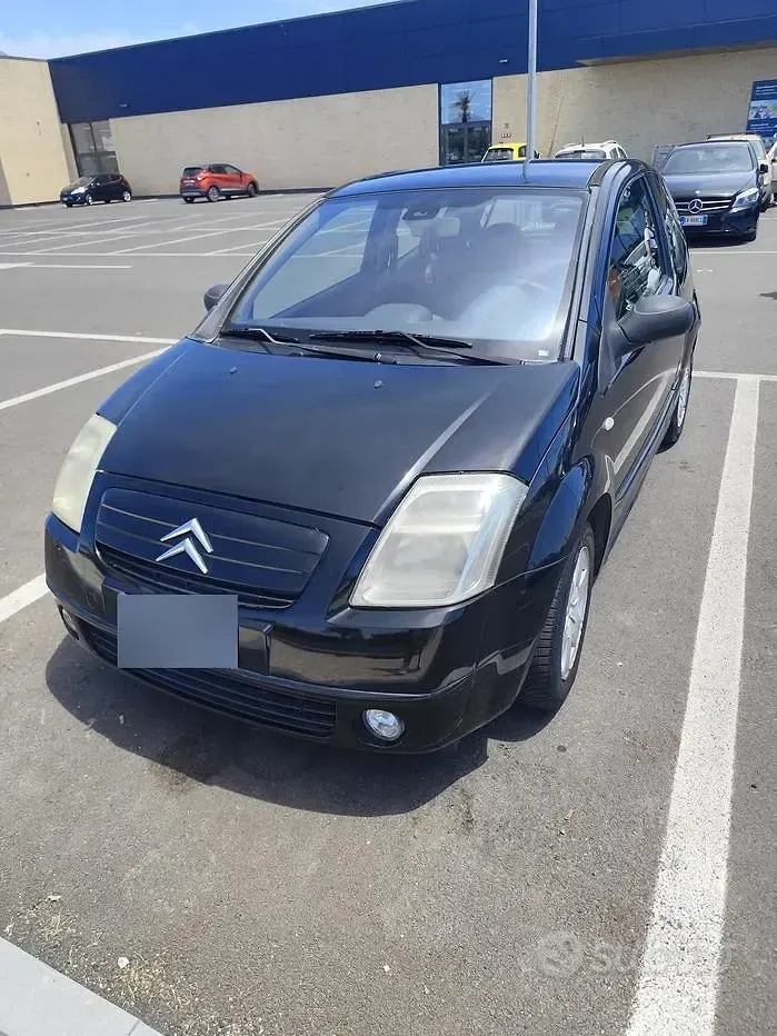 Usata Citroën C2 68 CV (50 kW) 2003 Nero Utilitaria