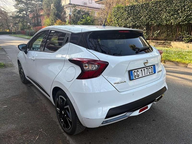 Usata Nissan Micra 87 CV (63 kW) 2021 Bianco Utilitaria