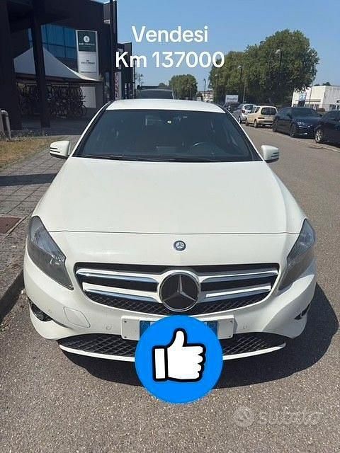Usata Mercedes A180 2014 Bianco Berlina