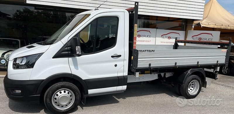 Usata Ford Transit Trend 131 CV (96 kW) 2023 Bianco Cabrio