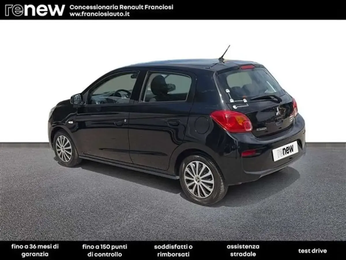 Usata Mitsubishi Space Star 71 CV (52 kW) 2019 Nero Utilitaria