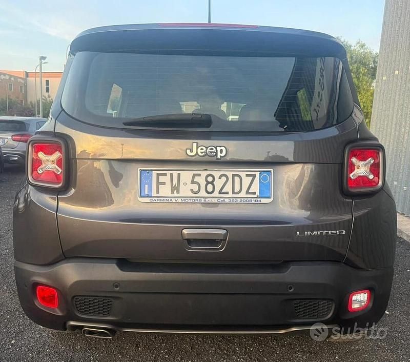 Usata Jeep Renegade Limited 120 CV (88 kW) 2019 Grigio SUV