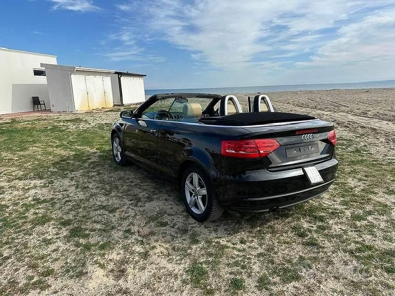 Usata Audi A3 Cabriolet 140 CV (102 kW) 2011 Nero Cabrio