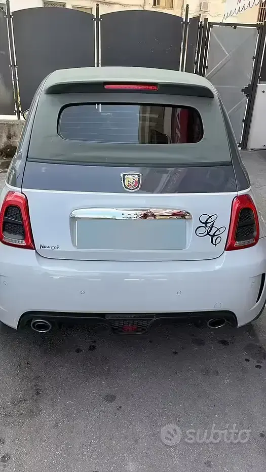 Usata Abarth 500C 2011 Grigio Cabrio
