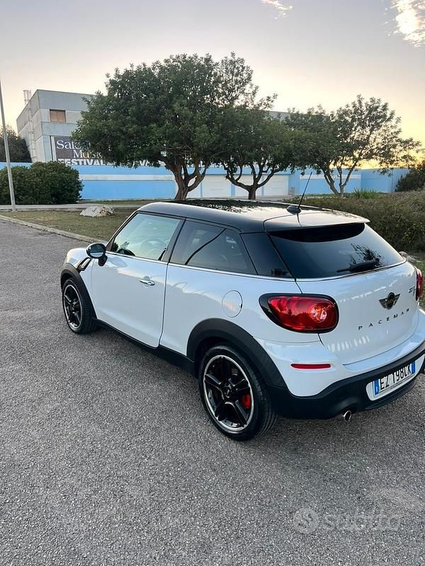 Usata Mini Paceman 143 CV (105 kW) 2015 Bianco Utilitaria