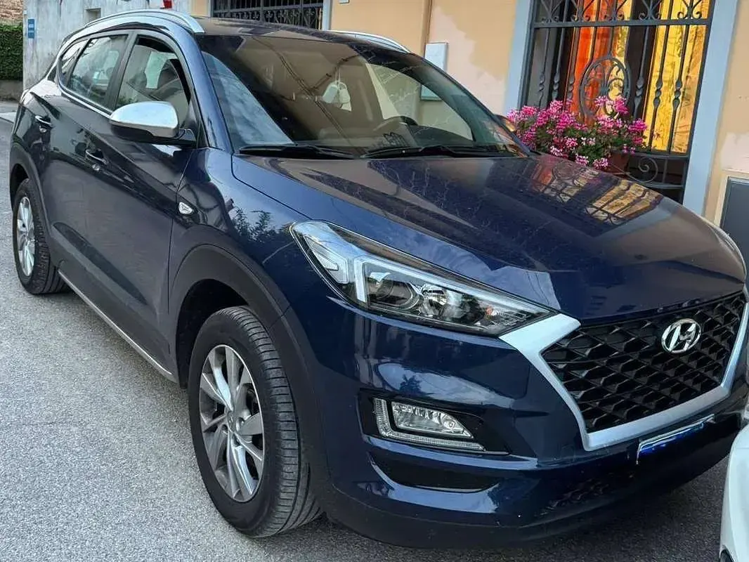 Usata Hyundai Tucson 132 CV (97 kW) 2019 Blu/azzurro SUV