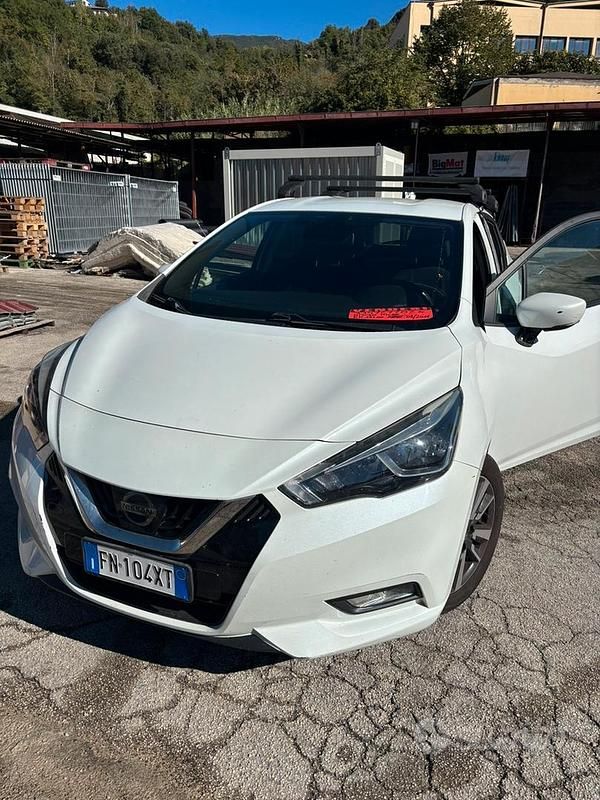 Usata Nissan Micra 80 CV (58 kW) 2018 Bianco Utilitaria