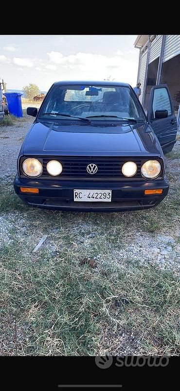 Usata VW Golf II 1990 Grigio Utilitaria