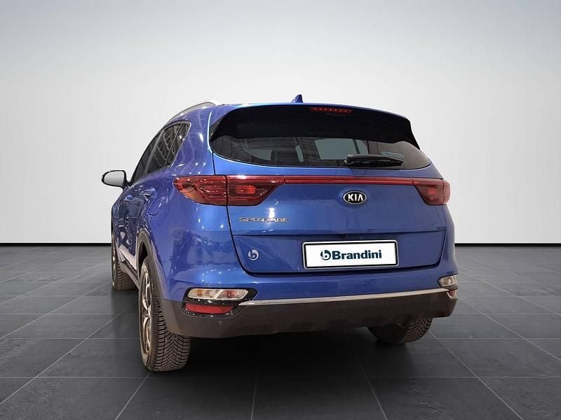 Usata Kia Sportage 132 CV (97 kW) 2019 Blu elettrico SUV