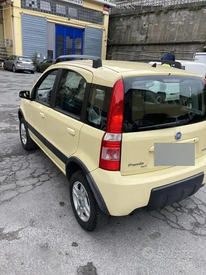 Usata Fiat Panda 4x4 Climbing 69 CV (50 kW) 2006 Giallo Utilitaria