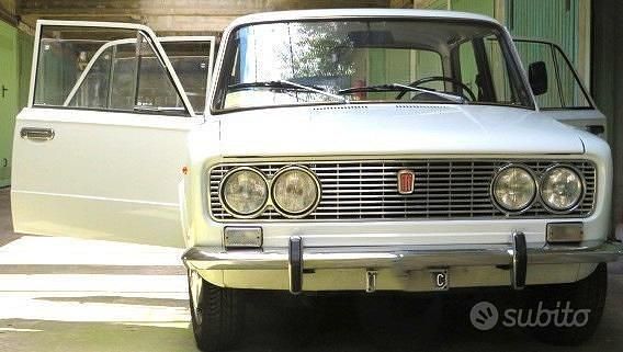 Usata Fiat 124 1960 Bianco Berlina