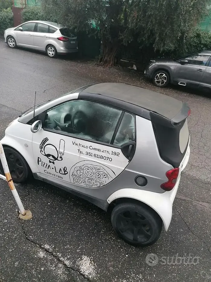 Usata Smart ForTwo Cabrio 41 CV (30 kW) 2004 Bianco Cabrio