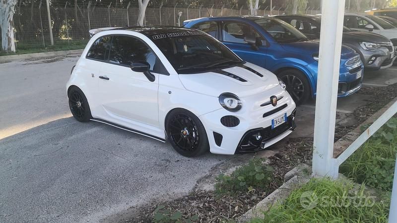 Usata Fiat 500 Abarth 135 CV (99 kW) 2012 Bianco