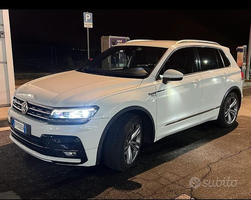 Usata VW Tiguan 201 CV (147 kW) 2018 Bianco SUV