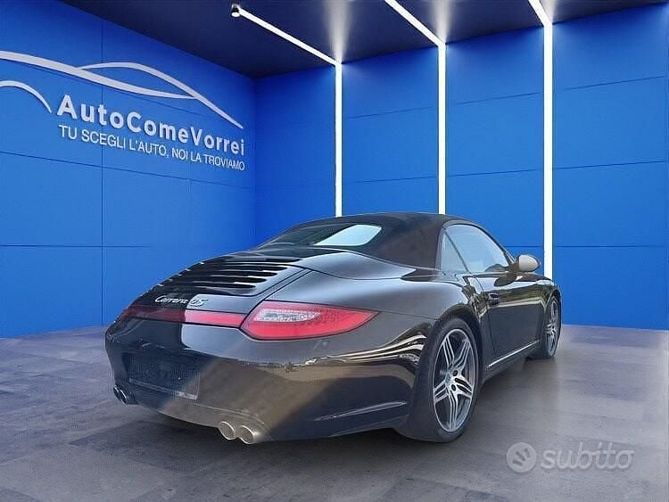 Usata Porsche 911 Carrera 4S Cabriolet 385 CV (283 kW) 2009 Nero Cabrio