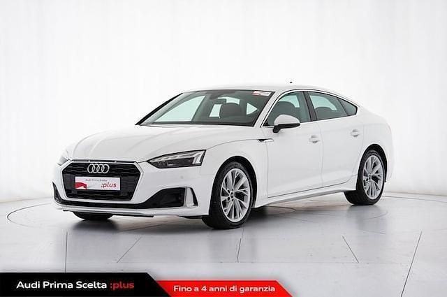 Usata Audi A5 Sportback Advanced 170 CV (125 kW) 2021 Bianco ibis Utilitaria