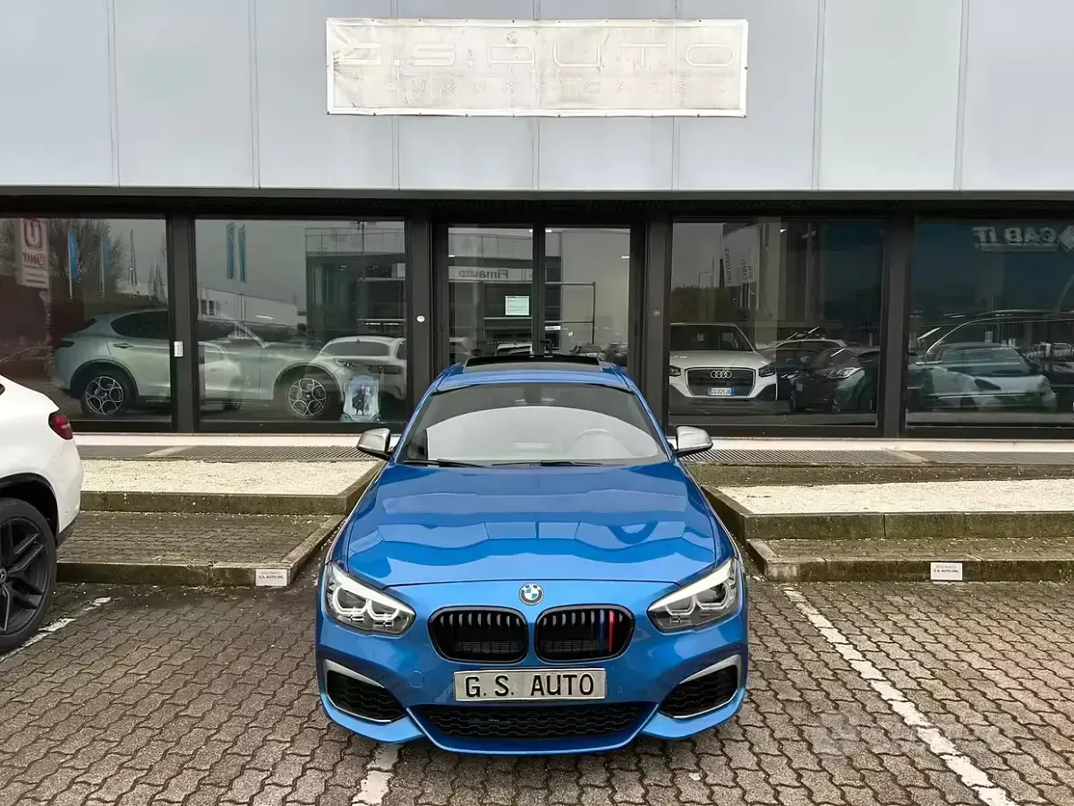 Usata BMW M140 340 CV (250 kW) 2018 Blu Utilitaria