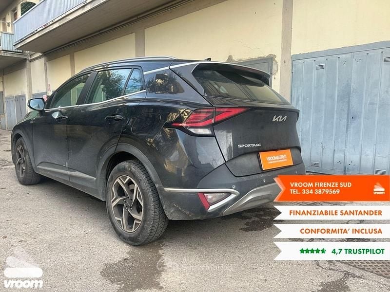 Usata Kia Sportage 136 CV (100 kW) 2022 Nero SUV