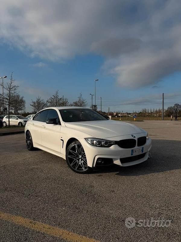 Usata BMW 430 Gran Coupé M Sport 300 CV (220 kW) 2017 Bianco Coupé