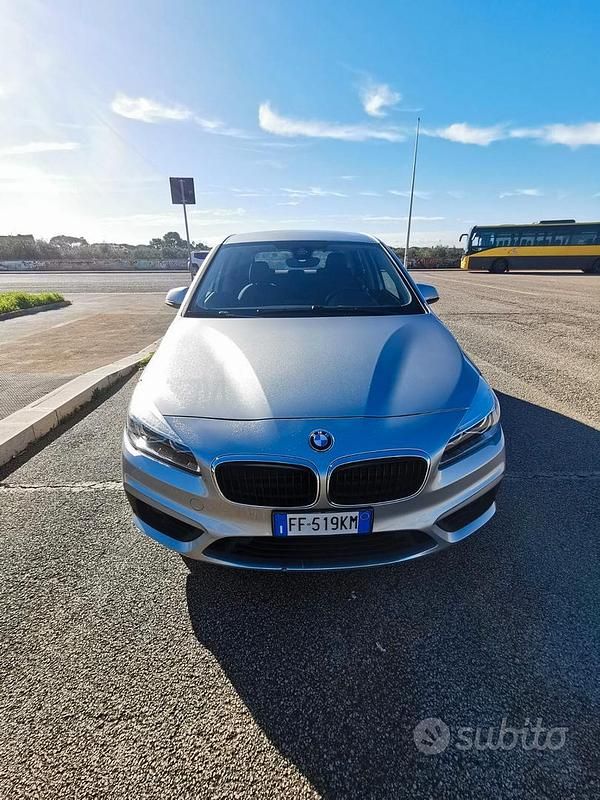 Usata BMW 216 Active Tourer Advantage 150 CV (110 kW) 2016 Grigio Monovolume