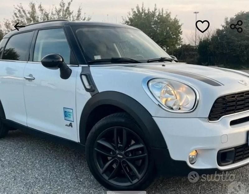 Bianco Usata 2012 Mini Cooper SD Countryman SUV | 11.900 € (Molto cara) - Immagine 1/4