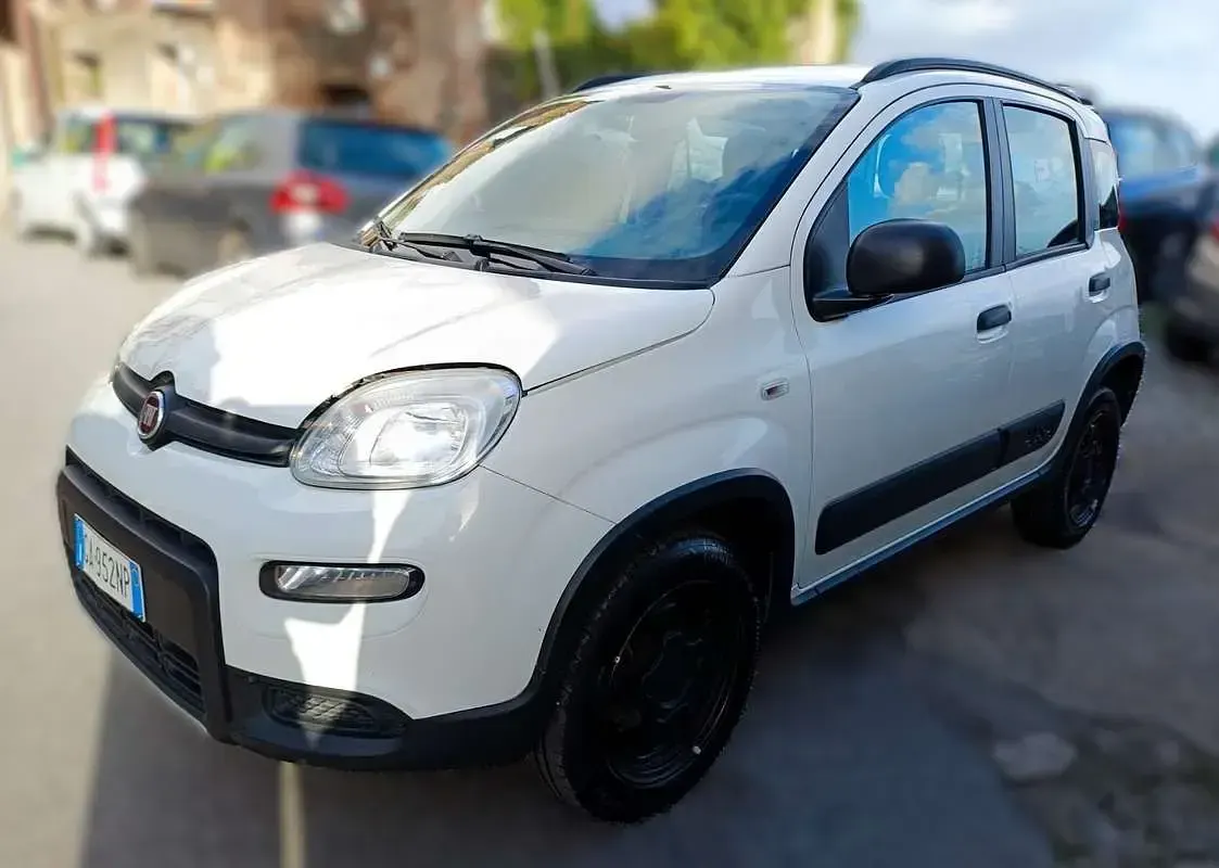 Usata Fiat Panda 4x4 S 86 CV (63 kW) 2020 Bianco Utilitaria