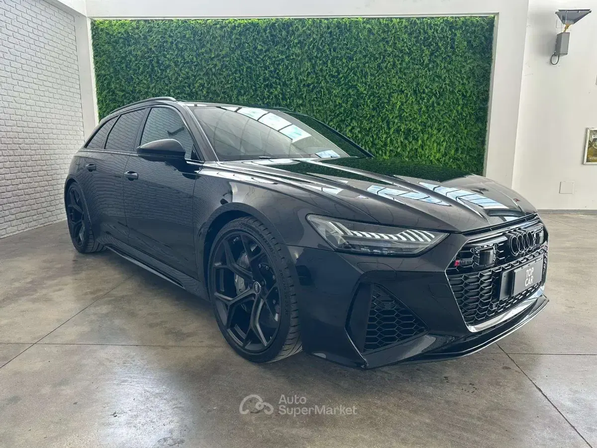 Usata Audi RS6 Ambiente 630 CV (463 kW) 2024 Nero mythos metallizzato Station wagon