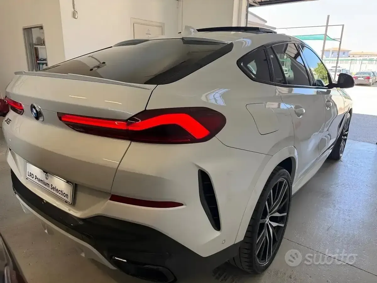 Usata BMW X6 M Sport 265 CV (194 kW) 2020 Bianco SUV