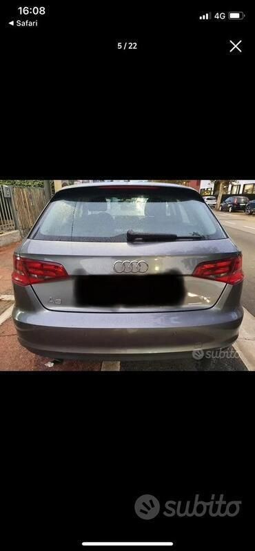 Usata Audi A3 105 CV (77 kW) 2015 Grigio Berlina