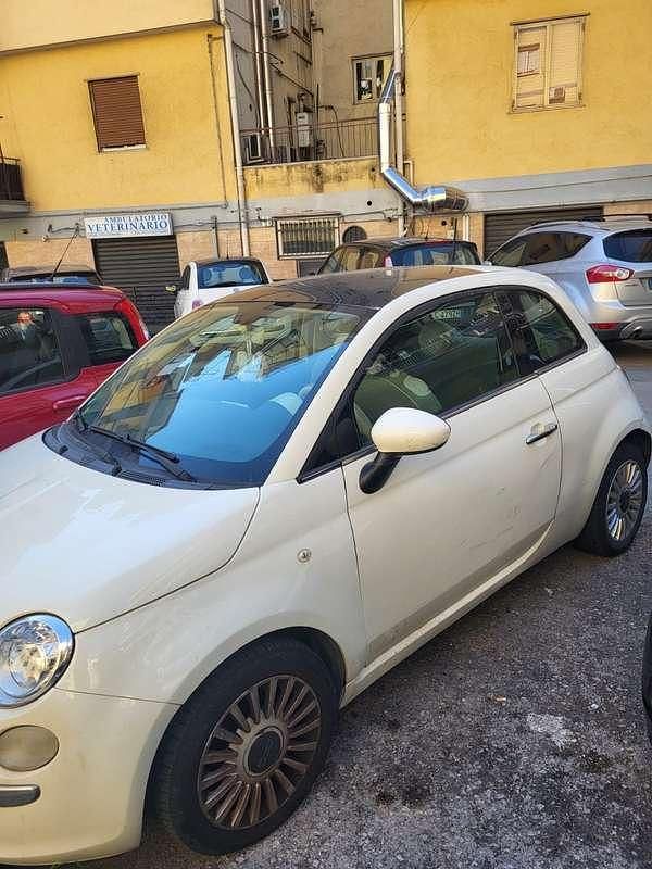 Usata Fiat 500 Lounge 69 CV (50 kW) 2014 Bianco Utilitaria