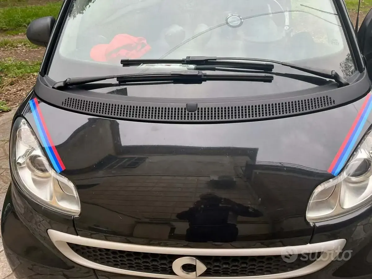 Usata Smart ForTwo Cabrio 71 CV (52 kW) 2012 Nero Cabrio
