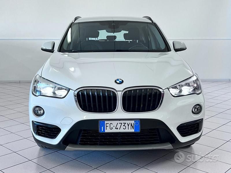 Usata BMW X1 Efficient Dynamics 150 CV (110 kW) 2017 Bianco SUV