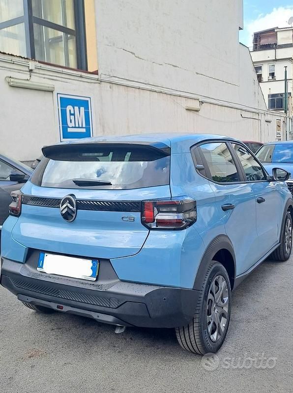 Nuova Citroën C3 100 CV (73 kW) 2025 Blu Berlina