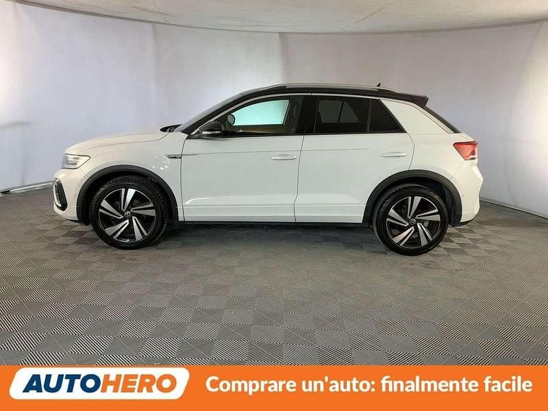 Usata VW T-Roc R-line 150 CV (110 kW) 2022 Bianco SUV
