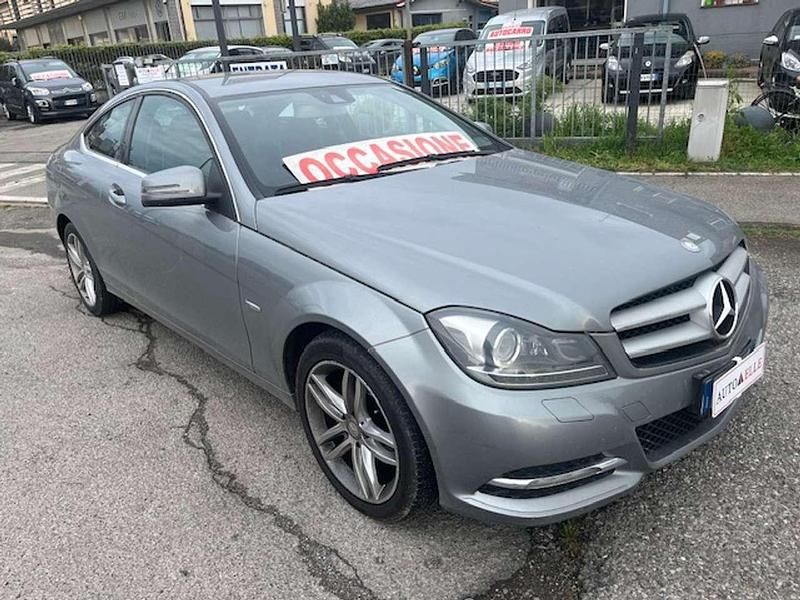 Begagnad Mercedes C220 170 HK (125 kW) 2012 Grå Sportkupé