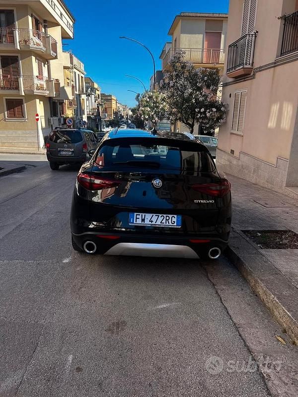 Usata Alfa Romeo Stelvio 2019 Nero SUV