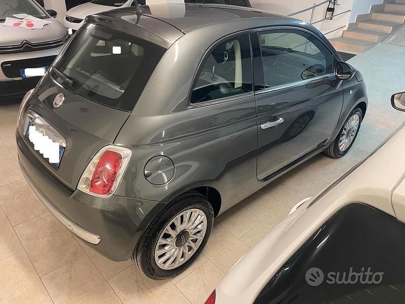 Usata Fiat 500 Lounge 69 CV (50 kW) 2014 Verde Berlina