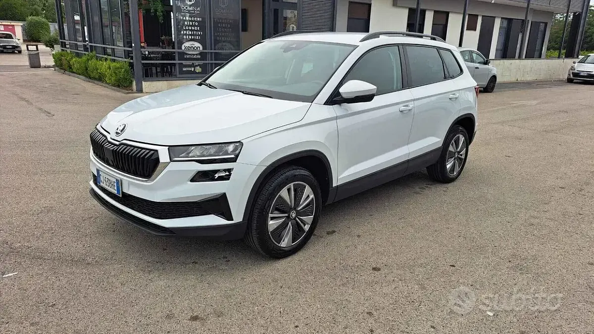 Usata Skoda Karoq SportLine 116 CV (85 kW) 2022 Bianco SUV