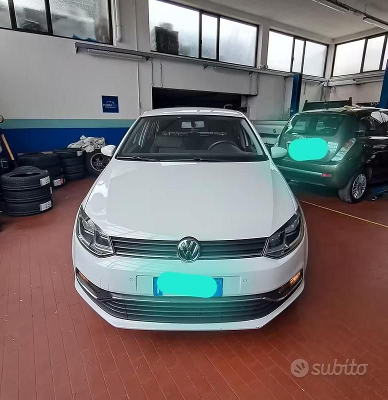 Usata VW Polo 90 CV (66 kW) 2015 Bianco Berlina