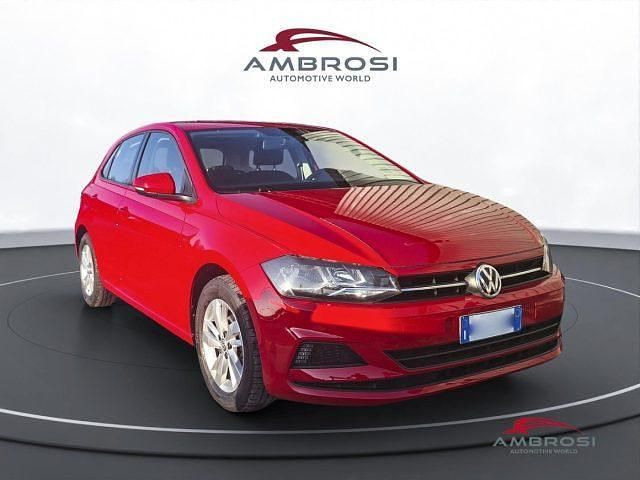 Usata VW Polo Comfortline 110 CV (80 kW) 2019 Rosso Utilitaria