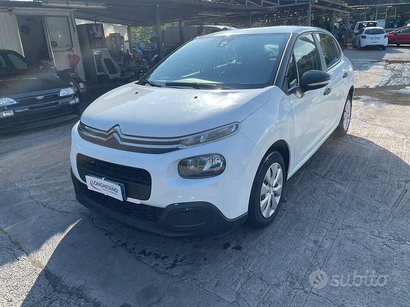 Usata Citroën C3 101 CV (74 kW) 2019 Bianco Utilitaria