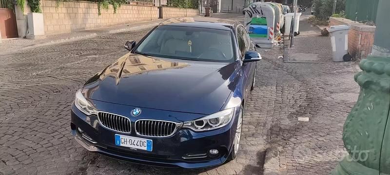 Usata BMW 420 Efficient Dynamics 2016 Blu Berlina