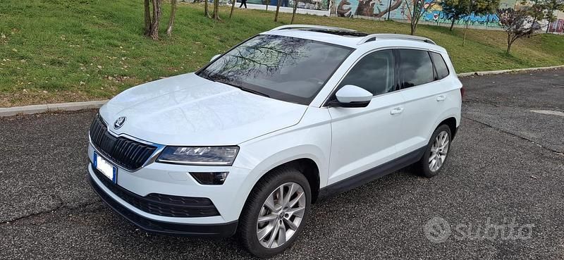 Usata Skoda Karoq Style 150 CV (110 kW) 2018 Bianco SUV