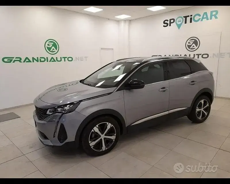 Usata Peugeot 3008 GT 131 CV (96 kW) 2021 Grigio SUV