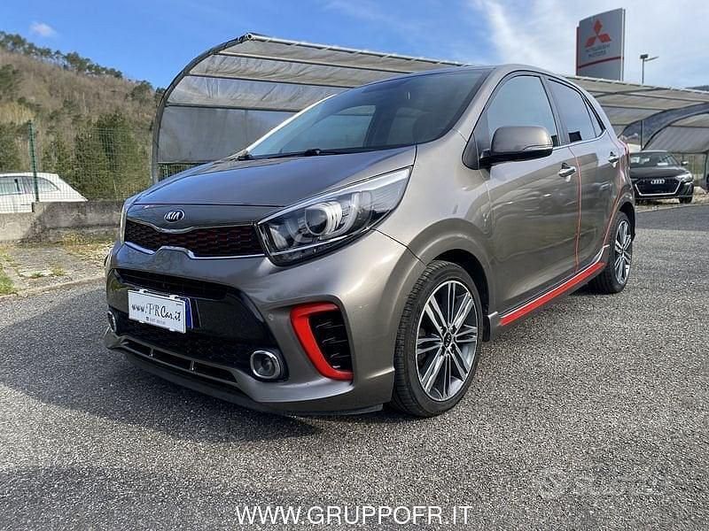 Usado Kia Picanto GT-Line 101 CV (74 kW) 2020 Gris Utilitario