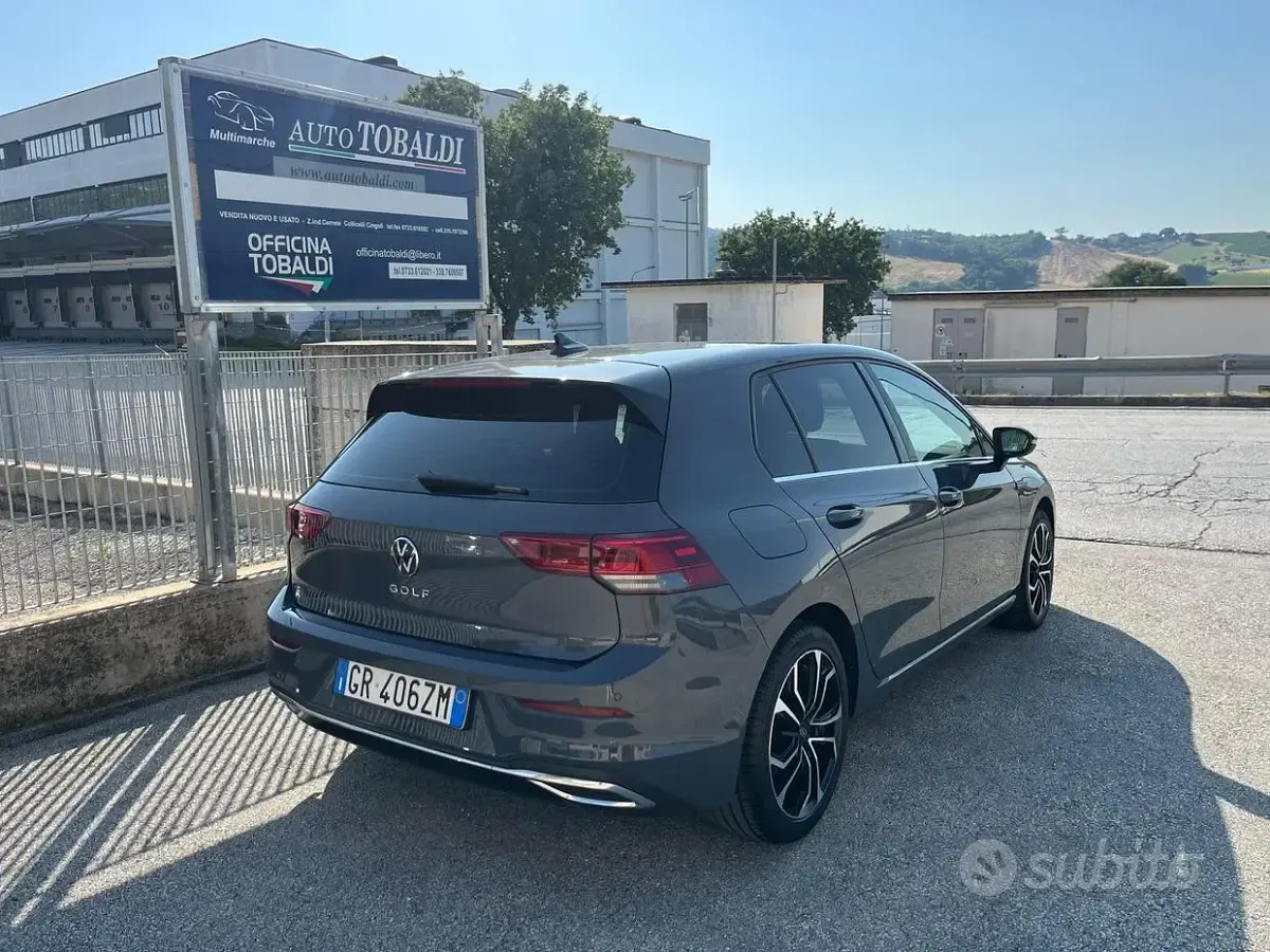 Usata VW Golf VII Style 150 CV (110 kW) 2020 Grigio Berlina
