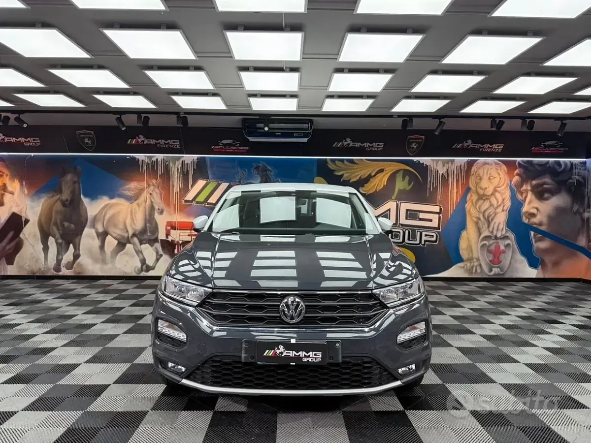 Usata VW T-Roc Advance 116 CV (85 kW) 2019 Grigio SUV