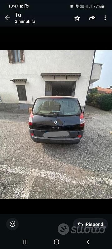 Nero Usata 2007 Renault Scénic II Monovolume | 1500 € (Buon prezzo) - Immagine 1/4