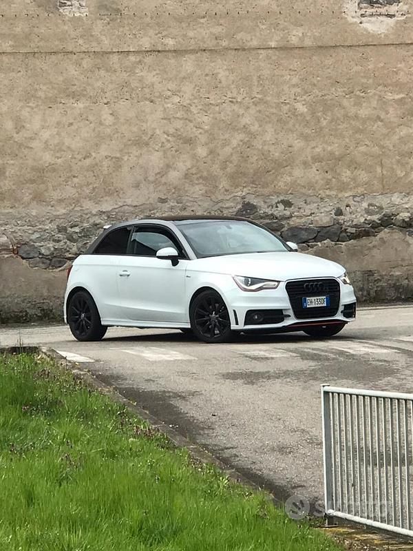 Usata Audi A1 S-Line 105 CV (77 kW) 2011 Bianco Utilitaria