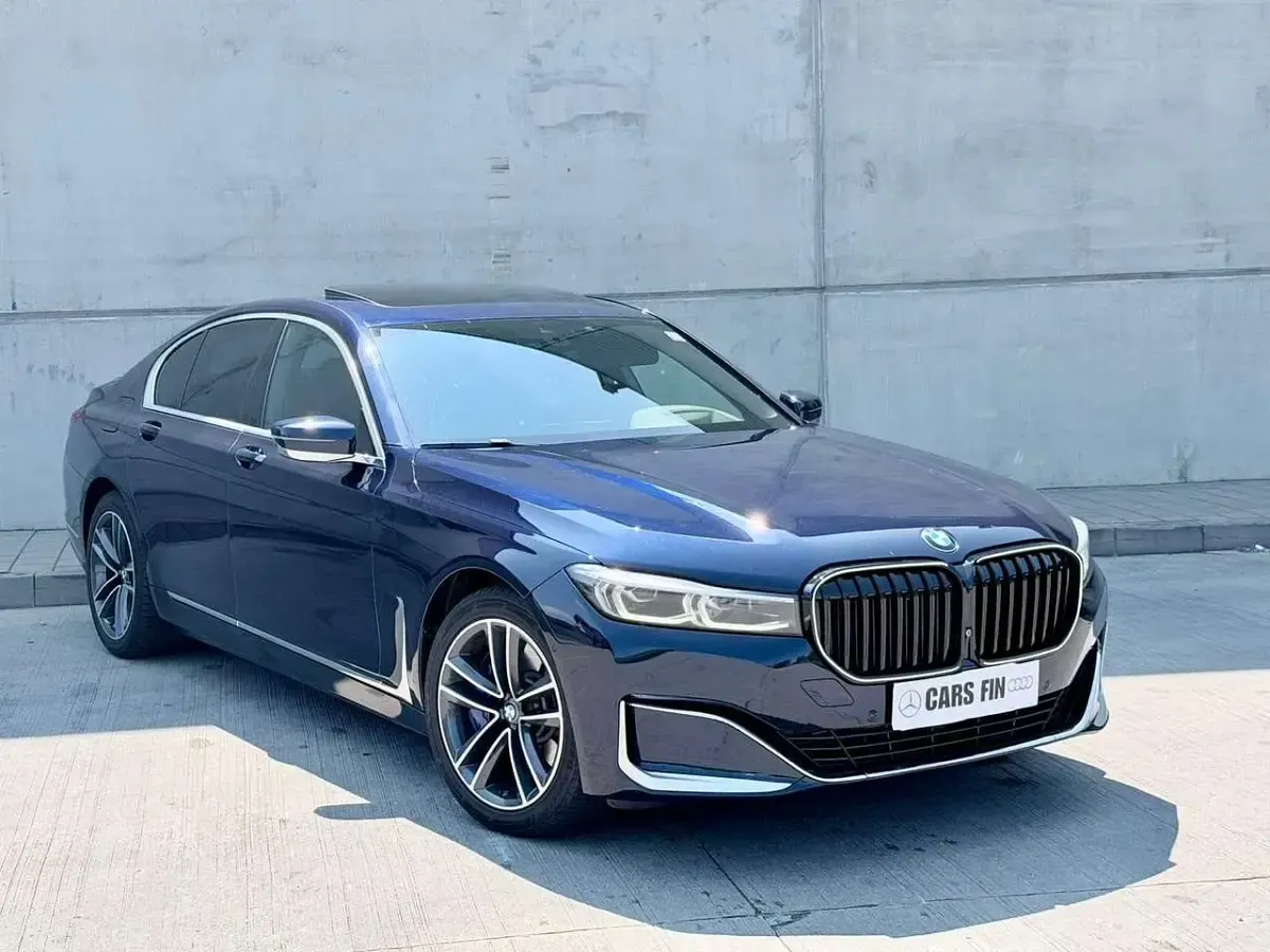 Usata BMW 730 286 CV (210 kW) 2021 Blu/azzurro Berlina